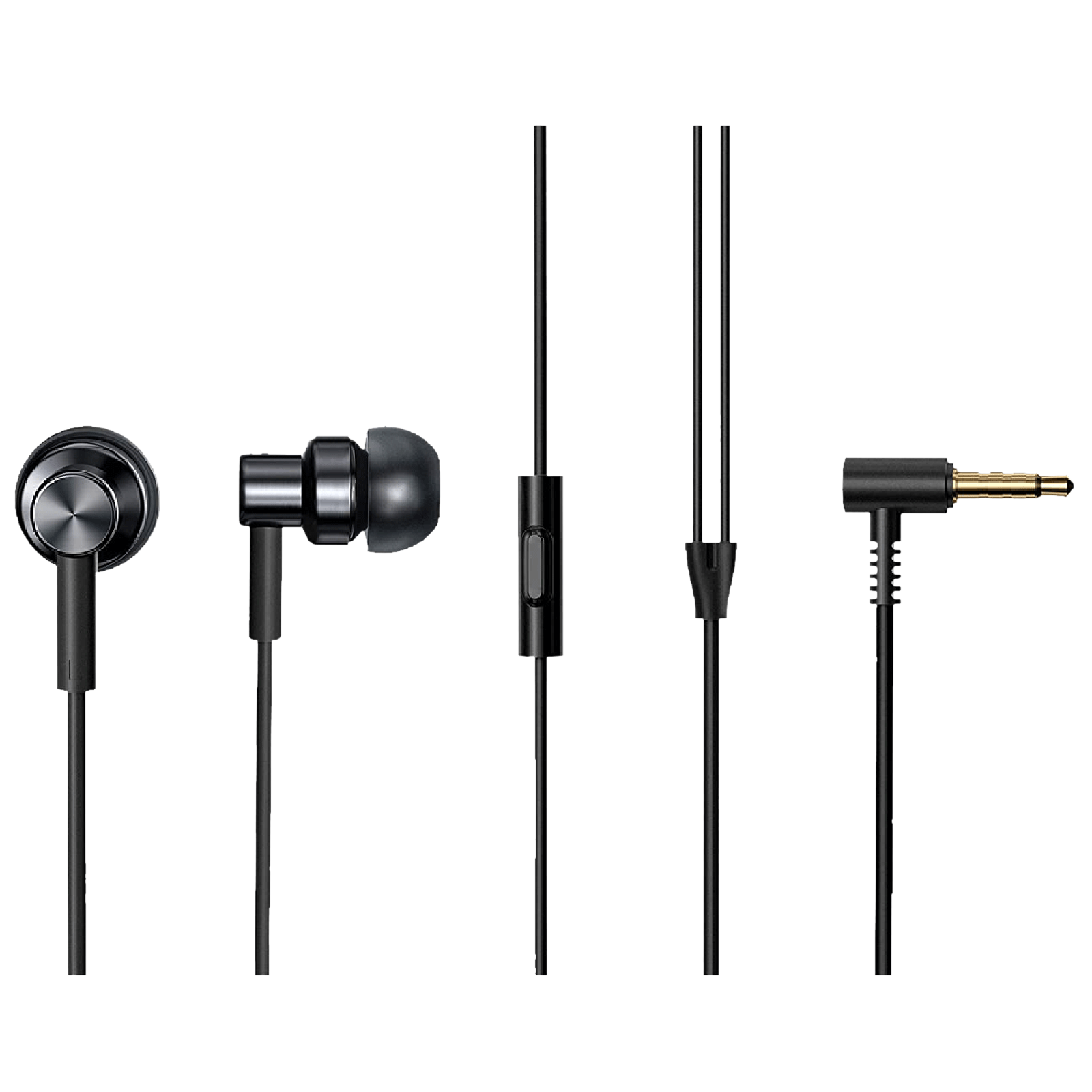 Mi 2025 black earphones